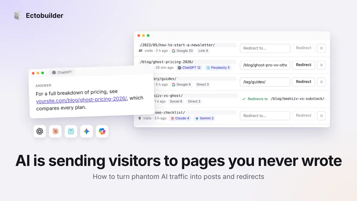 ChatGPT is sending visitors to pages you never wrote. Here's what to do