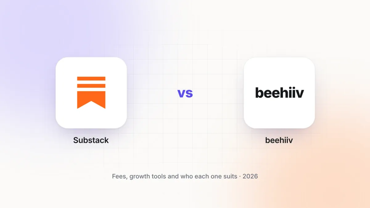 Substack vs beehiiv